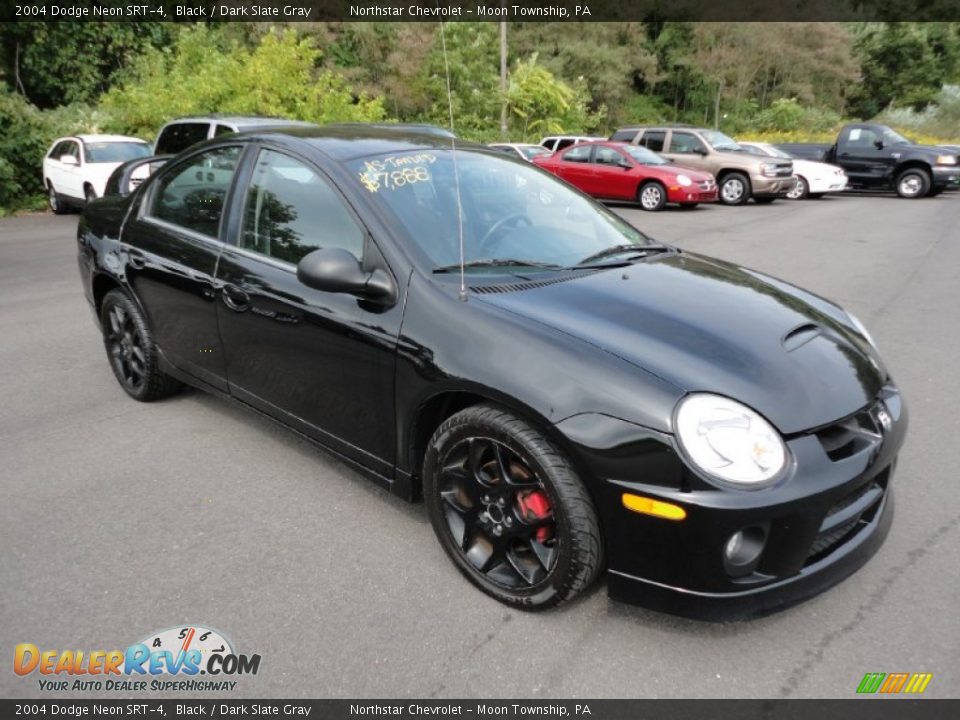 2004 Dodge Neon SRT-4 Black / Dark Slate Gray Photo #1