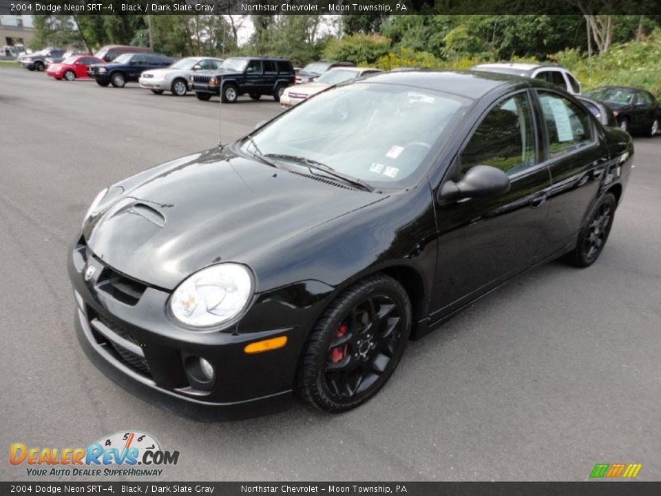 2004 Dodge Neon SRT-4 Black / Dark Slate Gray Photo #3