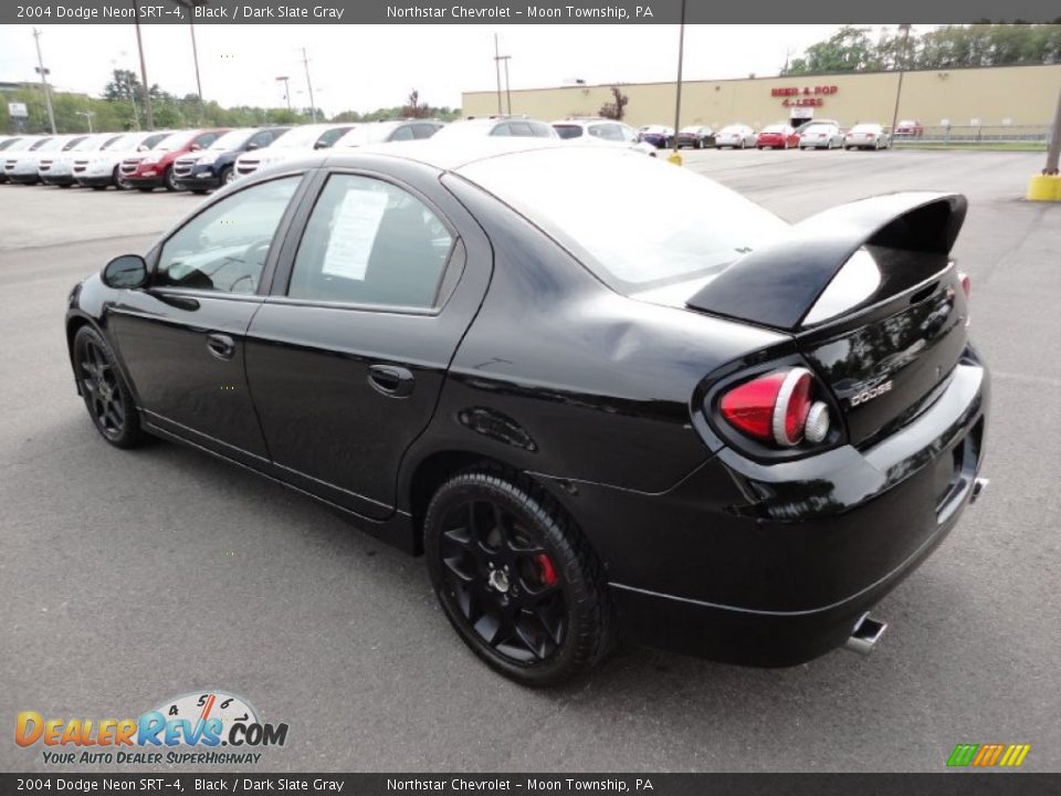 2004 Dodge Neon SRT-4 Black / Dark Slate Gray Photo #5