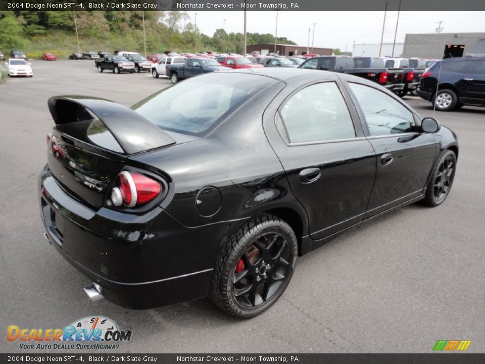 2004 Dodge Neon SRT-4 Black / Dark Slate Gray Photo #6