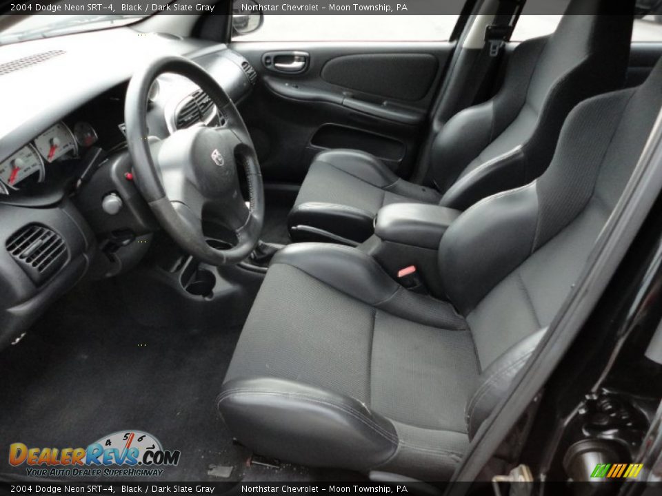 2004 Dodge Neon SRT-4 Black / Dark Slate Gray Photo #9