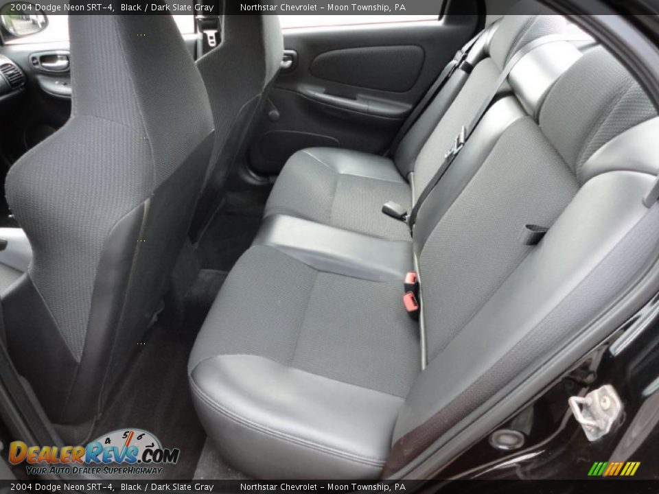 2004 Dodge Neon SRT-4 Black / Dark Slate Gray Photo #10