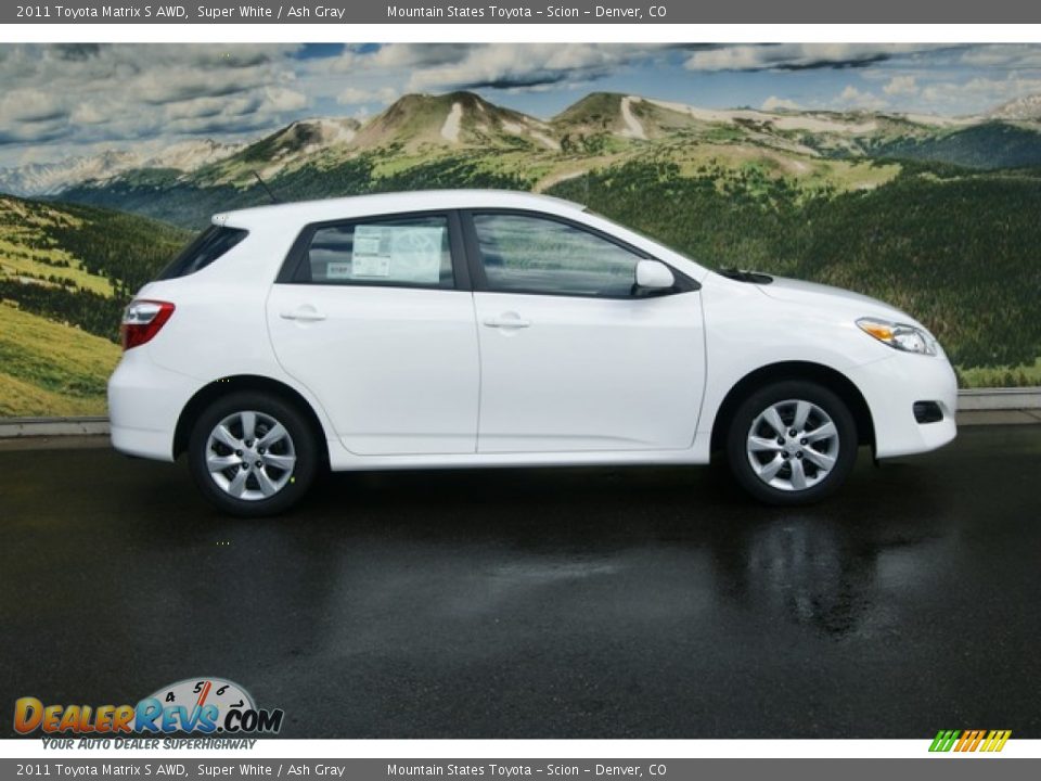 Super White 2011 Toyota Matrix S AWD Photo #2