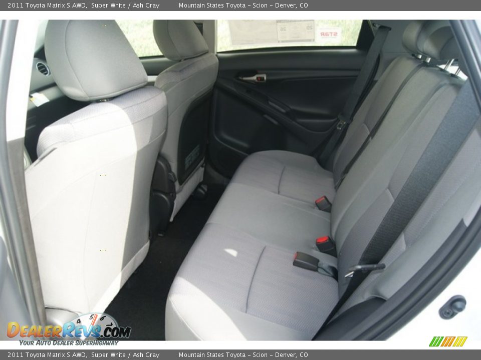 Ash Gray Interior - 2011 Toyota Matrix S AWD Photo #7