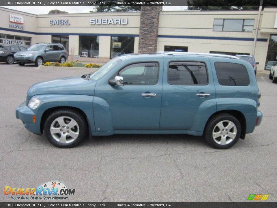 2007 Chevrolet HHR LT Golden Teal Metallic / Ebony Black Photo #2