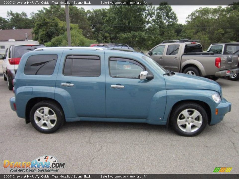 2007 Chevrolet HHR LT Golden Teal Metallic / Ebony Black Photo #6