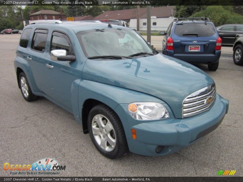 2007 Chevrolet HHR LT Golden Teal Metallic / Ebony Black Photo #7