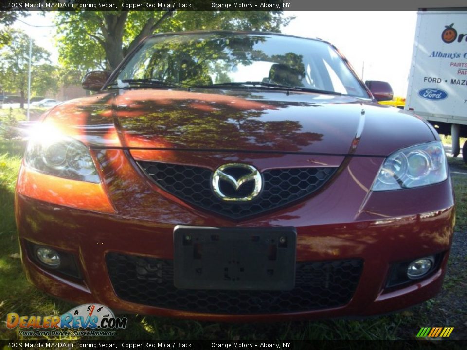 2009 Mazda MAZDA3 i Touring Sedan Copper Red Mica / Black Photo #4