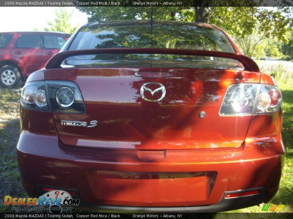 2009 Mazda MAZDA3 i Touring Sedan Copper Red Mica / Black Photo #5