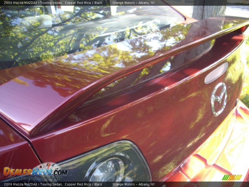 2009 Mazda MAZDA3 i Touring Sedan Copper Red Mica / Black Photo #8