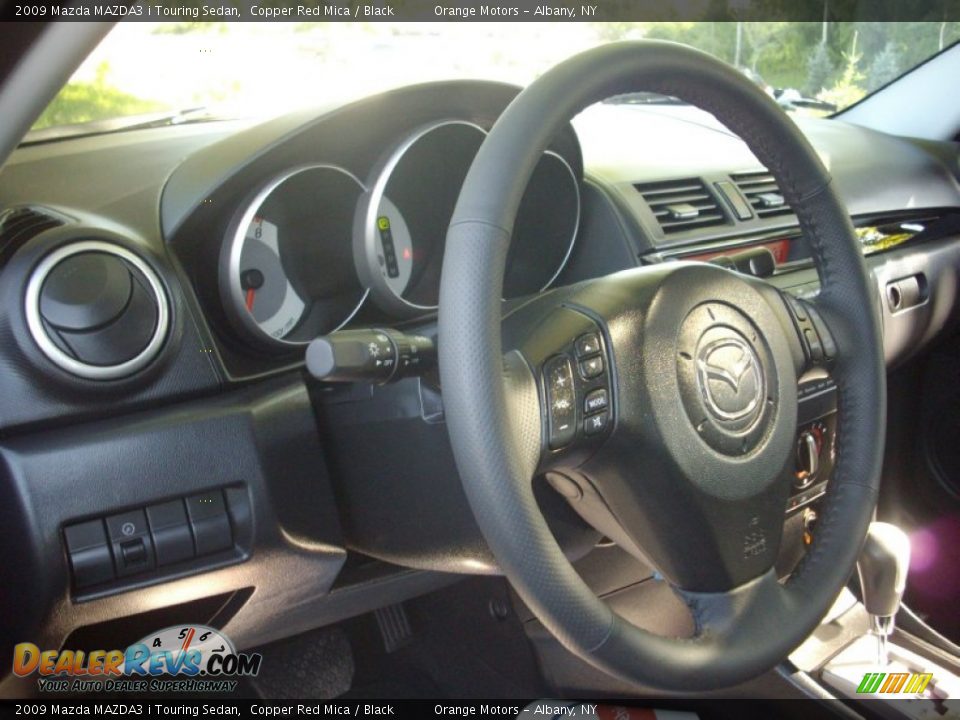 2009 Mazda MAZDA3 i Touring Sedan Copper Red Mica / Black Photo #9