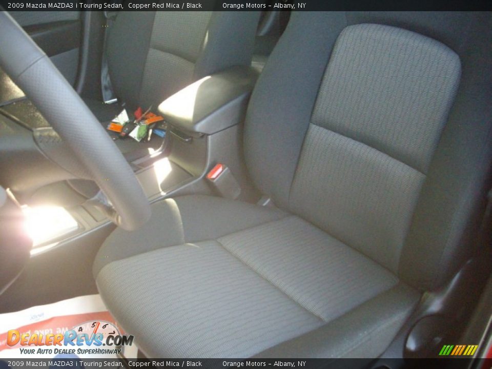 2009 Mazda MAZDA3 i Touring Sedan Copper Red Mica / Black Photo #10