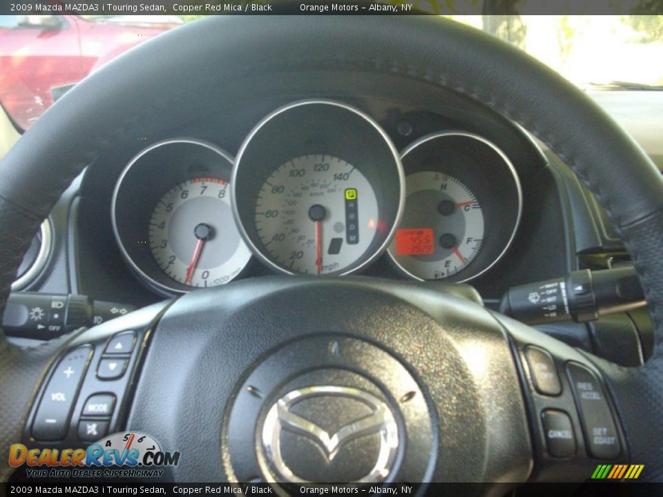 2009 Mazda MAZDA3 i Touring Sedan Copper Red Mica / Black Photo #12
