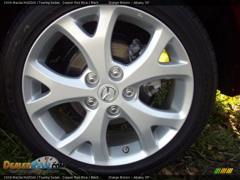 2009 Mazda MAZDA3 i Touring Sedan Copper Red Mica / Black Photo #20