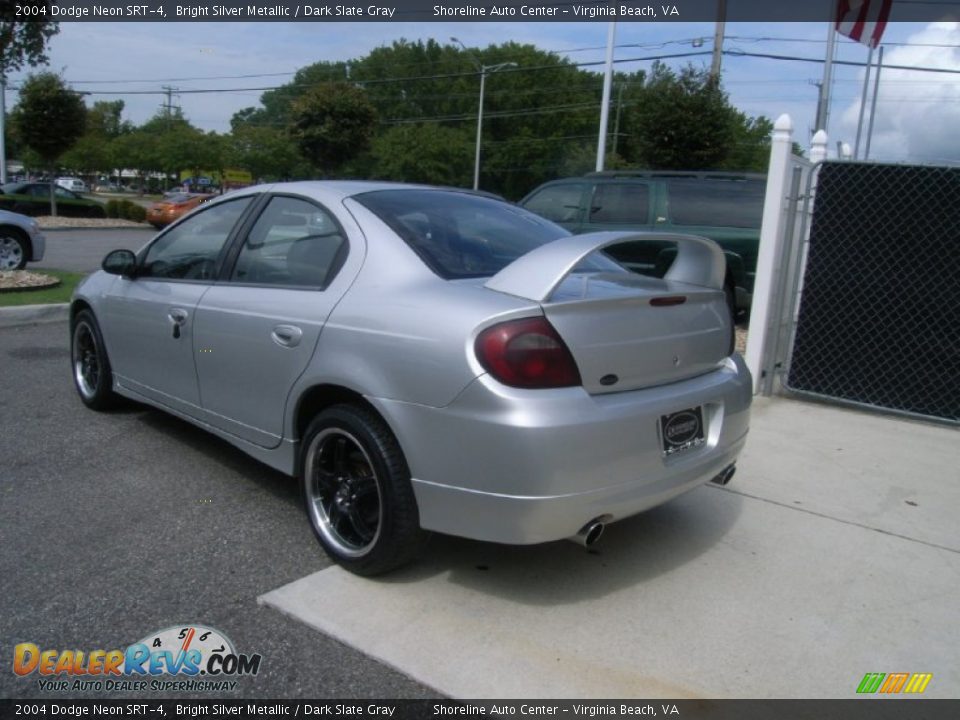 2004 Dodge Neon SRT-4 Bright Silver Metallic / Dark Slate Gray Photo #4