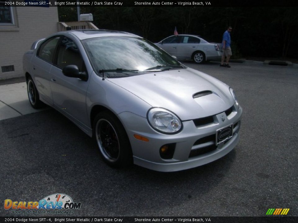 2004 Dodge Neon SRT-4 Bright Silver Metallic / Dark Slate Gray Photo #8