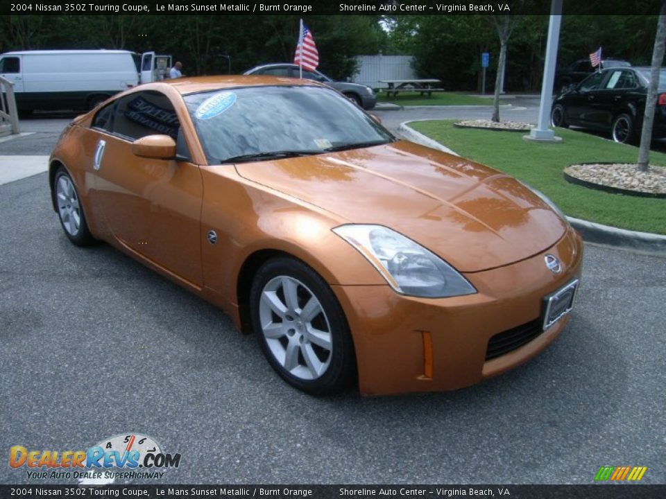 Le Mans Sunset Metallic 2004 Nissan 350Z Touring Coupe Photo #6