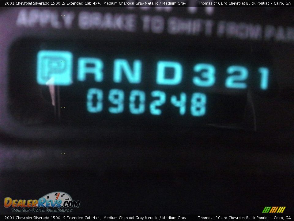 2001 Chevrolet Silverado 1500 LS Extended Cab 4x4 Medium Charcoal Gray Metallic / Medium Gray Photo #22