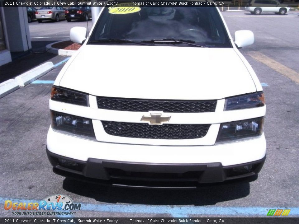 2011 Chevrolet Colorado LT Crew Cab Summit White / Ebony Photo #3