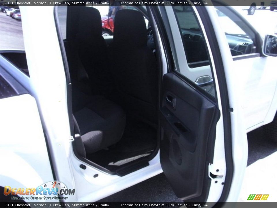 2011 Chevrolet Colorado LT Crew Cab Summit White / Ebony Photo #8