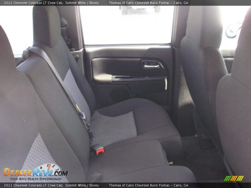 2011 Chevrolet Colorado LT Crew Cab Summit White / Ebony Photo #9