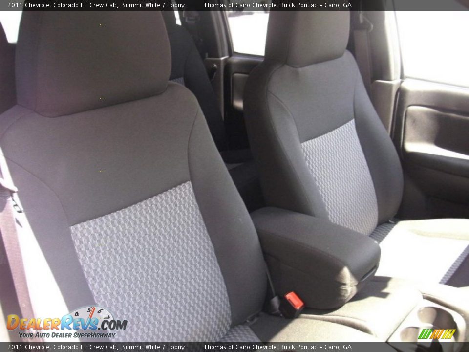 2011 Chevrolet Colorado LT Crew Cab Summit White / Ebony Photo #13