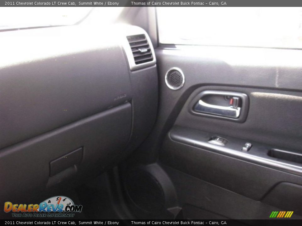 2011 Chevrolet Colorado LT Crew Cab Summit White / Ebony Photo #15