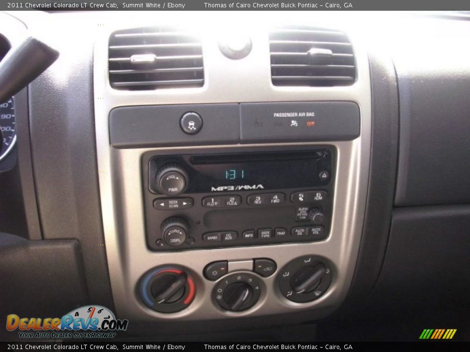 2011 Chevrolet Colorado LT Crew Cab Summit White / Ebony Photo #16