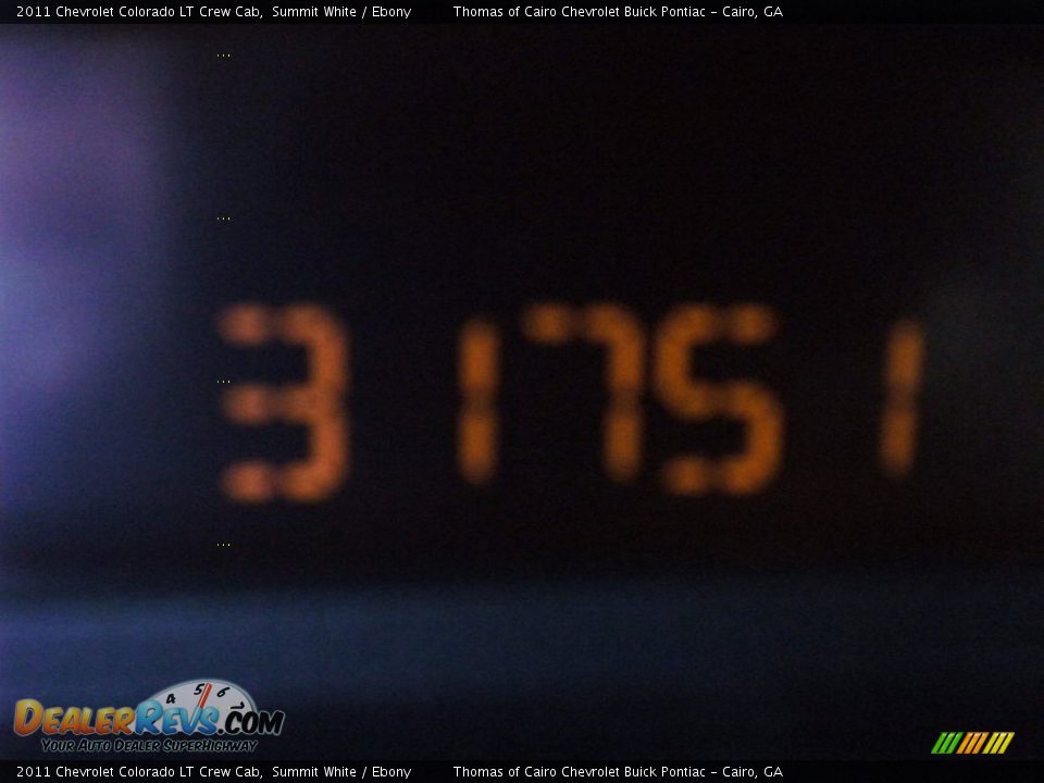 2011 Chevrolet Colorado LT Crew Cab Summit White / Ebony Photo #18