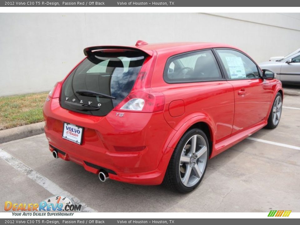 2012 Volvo C30 T5 R-Design Passion Red / Off Black Photo #3