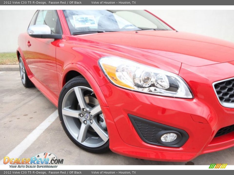 2012 Volvo C30 T5 R-Design Passion Red / Off Black Photo #11