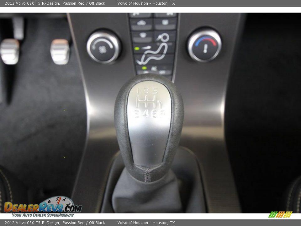 2012 Volvo C30 T5 R-Design Shifter Photo #16