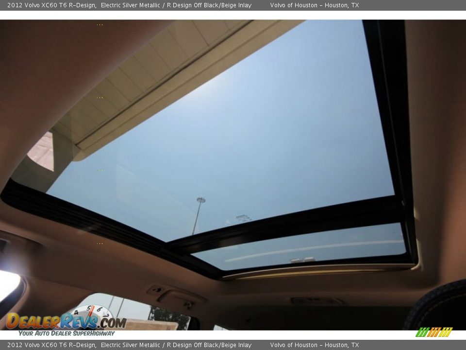 Sunroof of 2012 Volvo XC60 T6 R-Design Photo #27