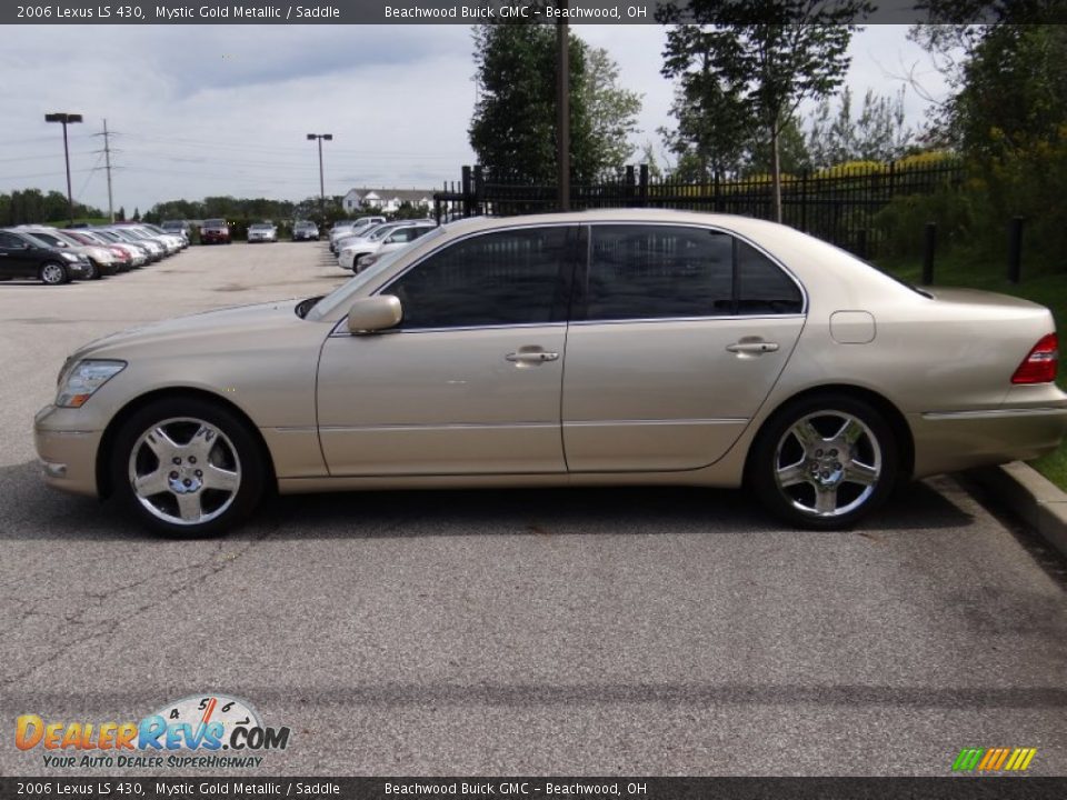 2006 Lexus LS 430 Mystic Gold Metallic / Saddle Photo #2