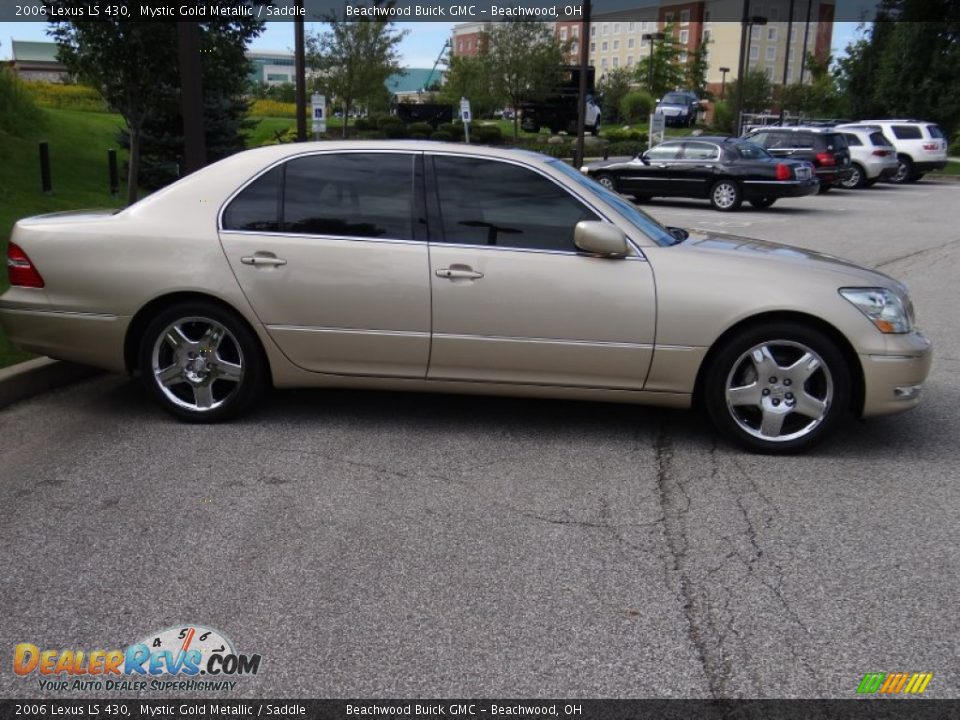 2006 Lexus LS 430 Mystic Gold Metallic / Saddle Photo #4