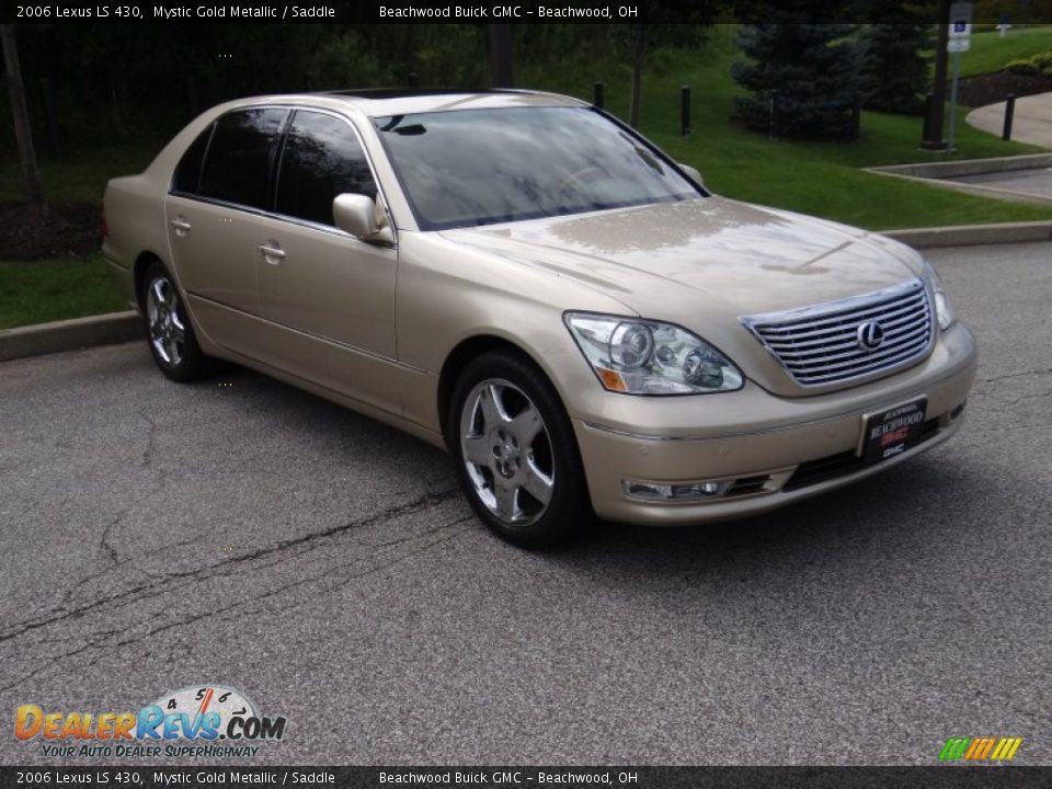 2006 Lexus LS 430 Mystic Gold Metallic / Saddle Photo #5