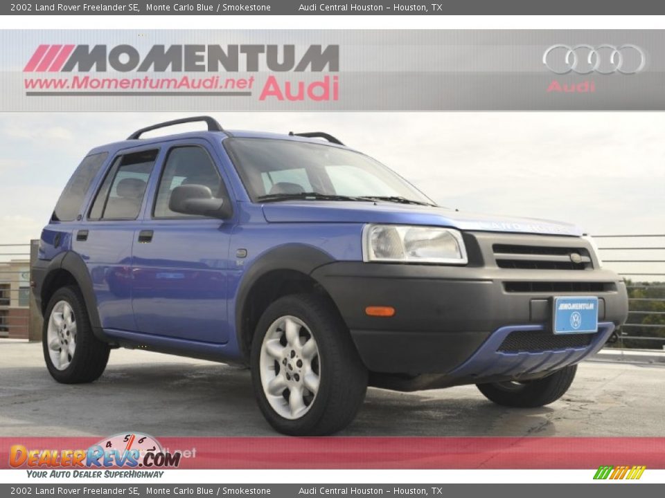 2002 Land Rover Freelander SE Monte Carlo Blue / Smokestone Photo #1