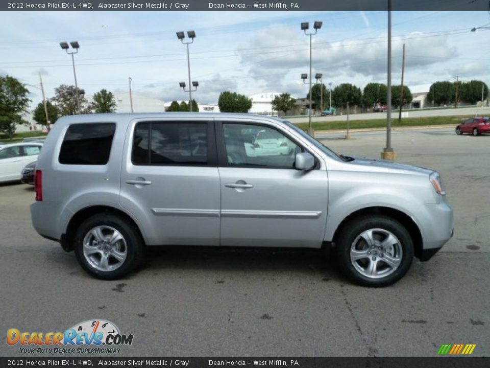 Alabaster silver metallic honda pilot #7