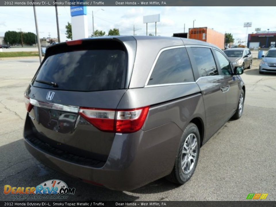 Smoky Topaz Metallic 2012 Honda Odyssey EX-L Photo #5