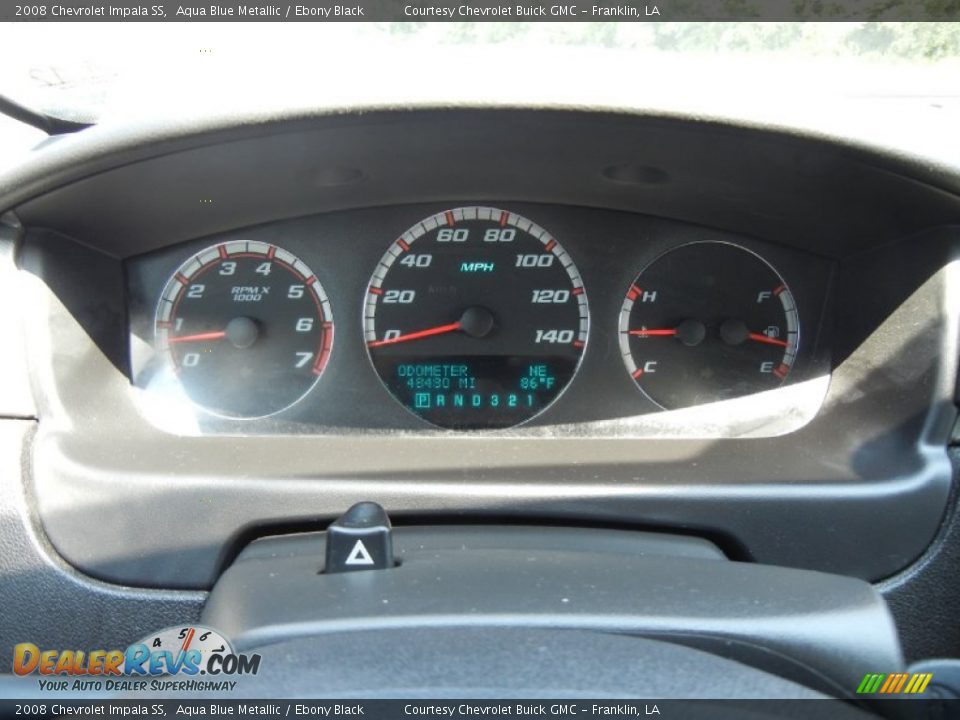 2008 Chevrolet Impala SS Gauges Photo #15