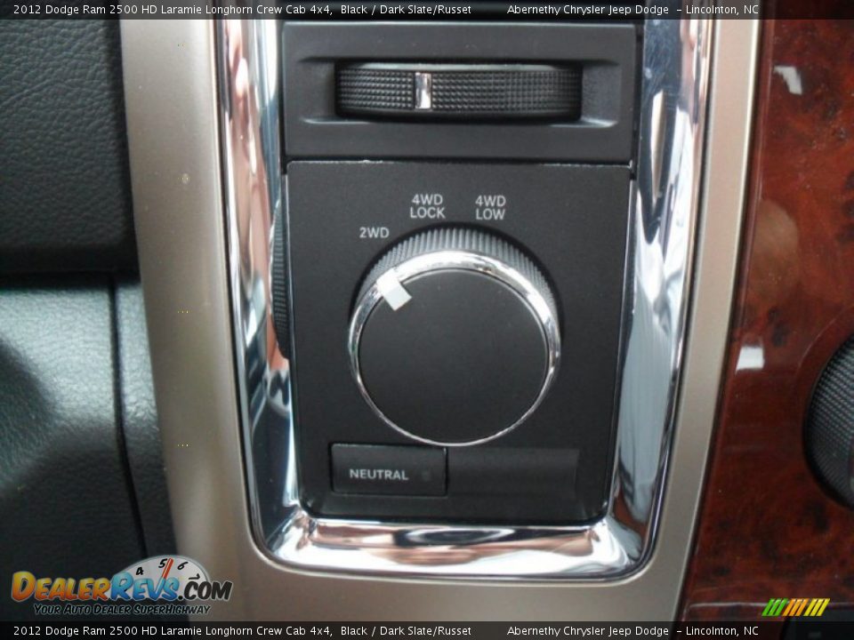 Controls of 2012 Dodge Ram 2500 HD Laramie Longhorn Crew Cab 4x4 Photo #11
