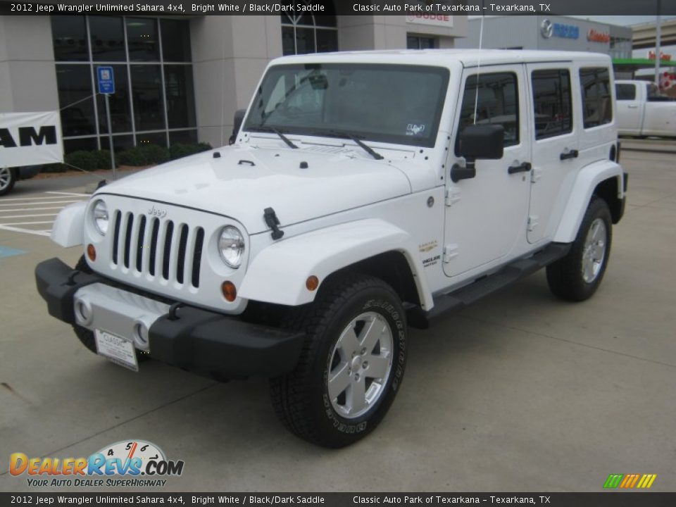 Front 3/4 View of 2012 Jeep Wrangler Unlimited Sahara 4x4 Photo #1