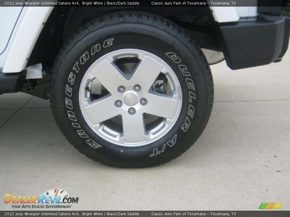 2012 Jeep Wrangler Unlimited Sahara 4x4 Wheel Photo #18