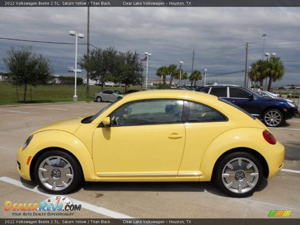 Saturn Yellow 2012 Volkswagen Beetle 2.5L Photo #4