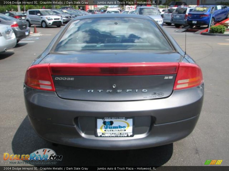 2004 Dodge Intrepid SE Graphite Metallic / Dark Slate Gray Photo #8