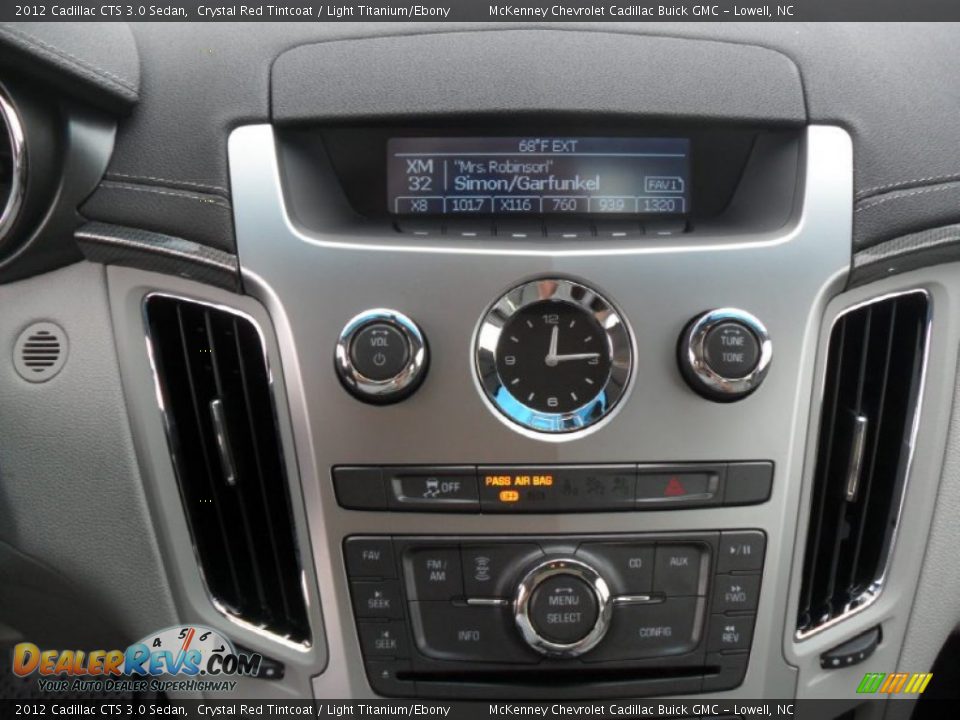 Controls of 2012 Cadillac CTS 3.0 Sedan Photo #10