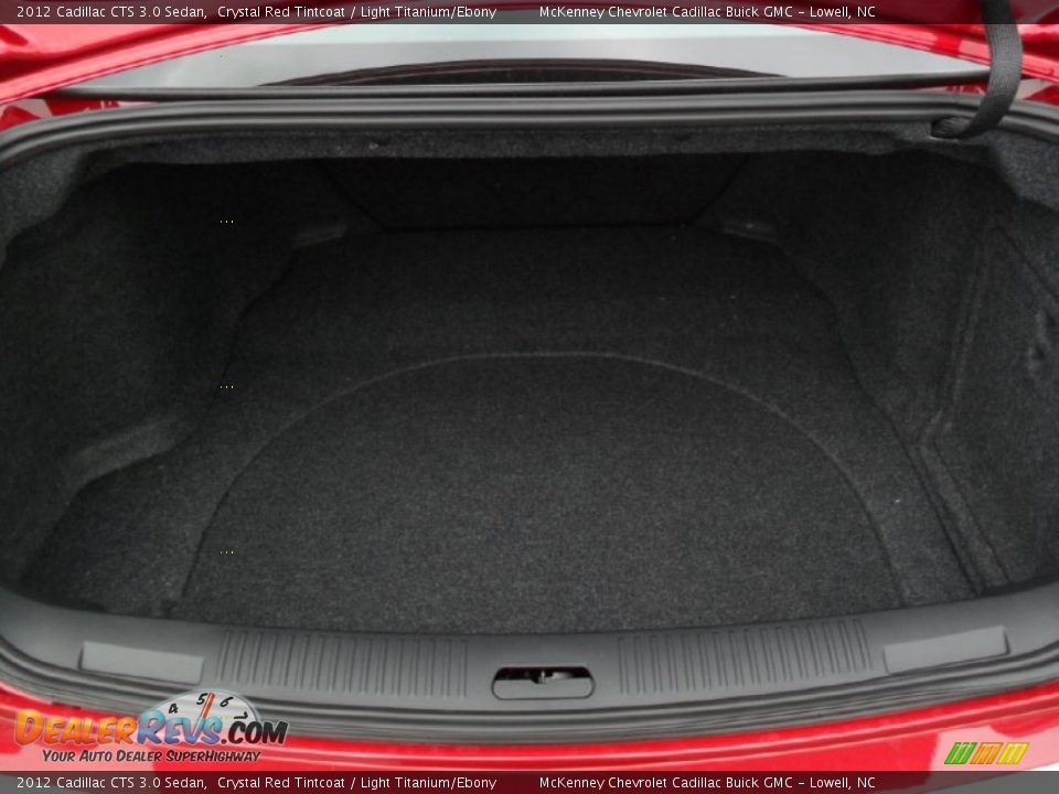 2012 Cadillac CTS 3.0 Sedan Trunk Photo #16