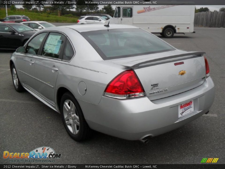2012 Chevrolet Impala LT Silver Ice Metallic / Ebony Photo #2