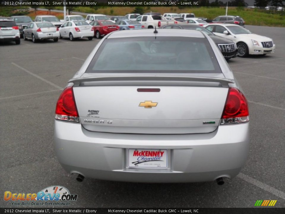 2012 Chevrolet Impala LT Silver Ice Metallic / Ebony Photo #3