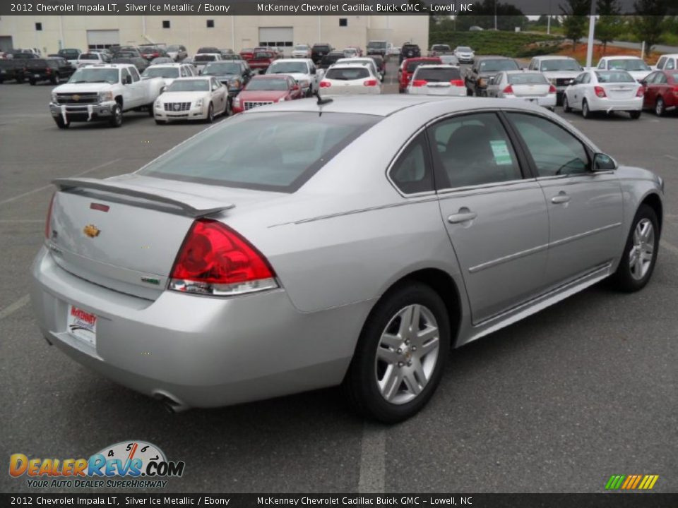 2012 Chevrolet Impala LT Silver Ice Metallic / Ebony Photo #4